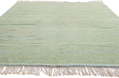 6 x 8 - Green Vintage Kilim Rug - 79375