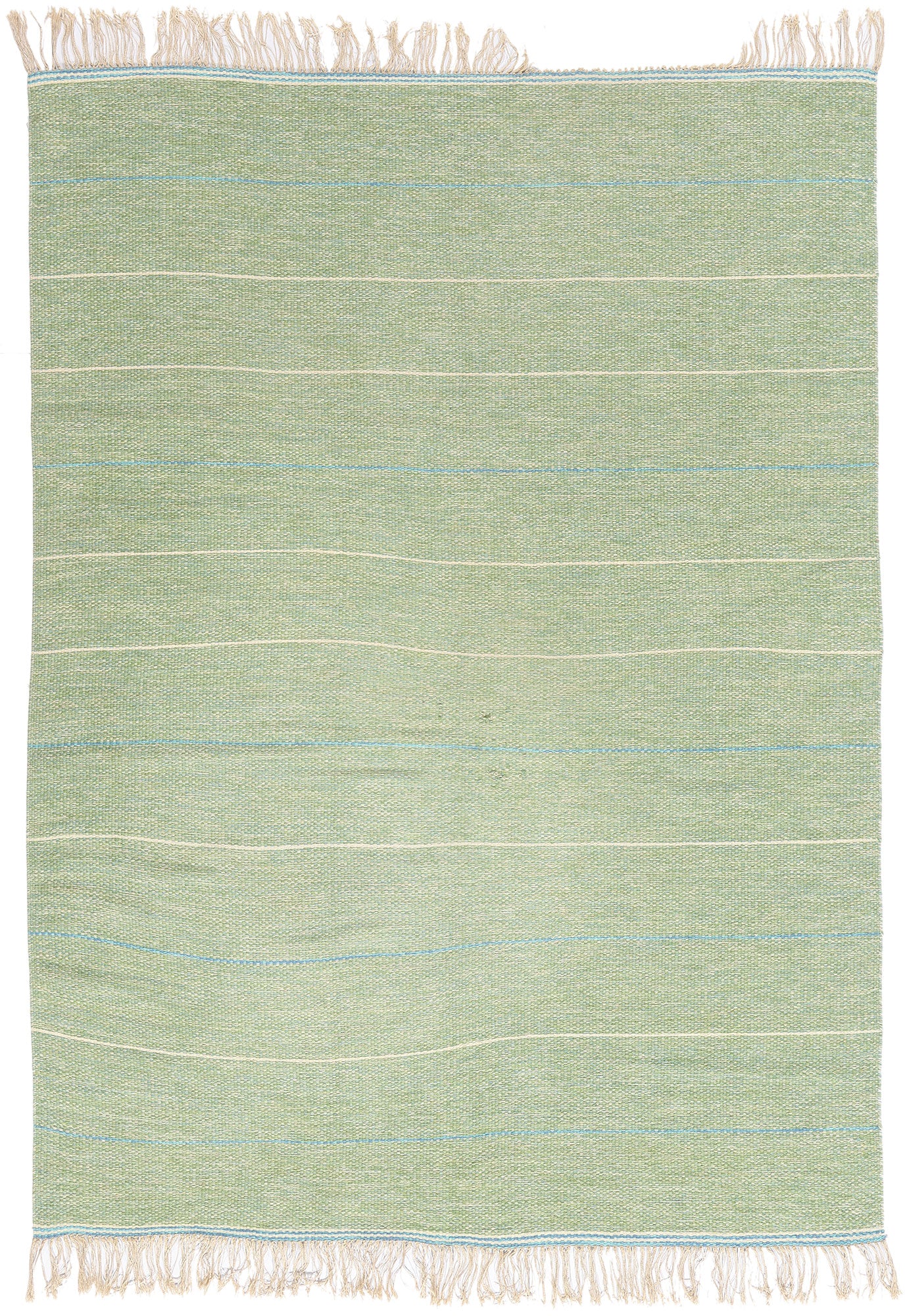 6 x 8 - Green Vintage Kilim Rug - 79375