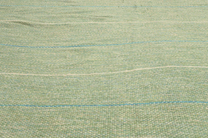 6 x 8 - Green Vintage Swedish Rollakan Rug - 79375