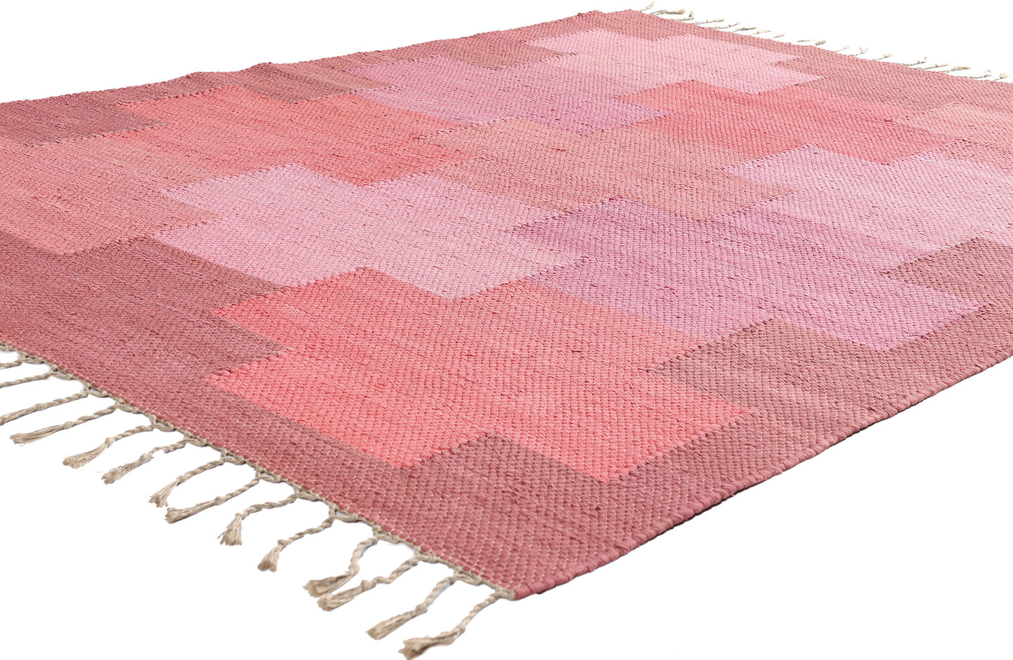 6 x 8 - Pink Vintage Kilim Rug - 79376