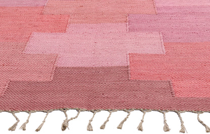 6 x 8 - Pink Vintage Kilim Rug - 79376