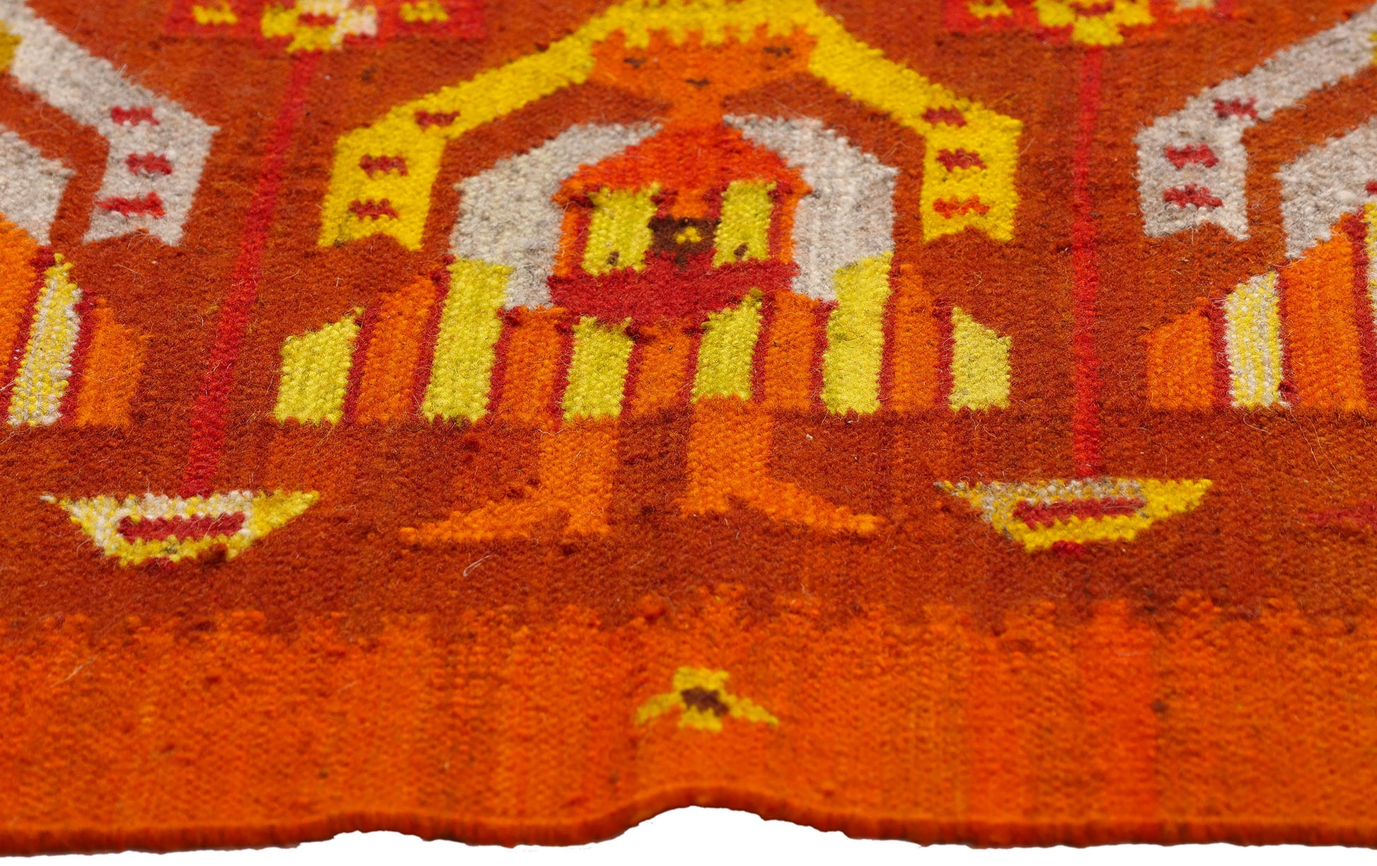 3 x 5 - Red Vintage Yeibichai Navajo Rug - 79379