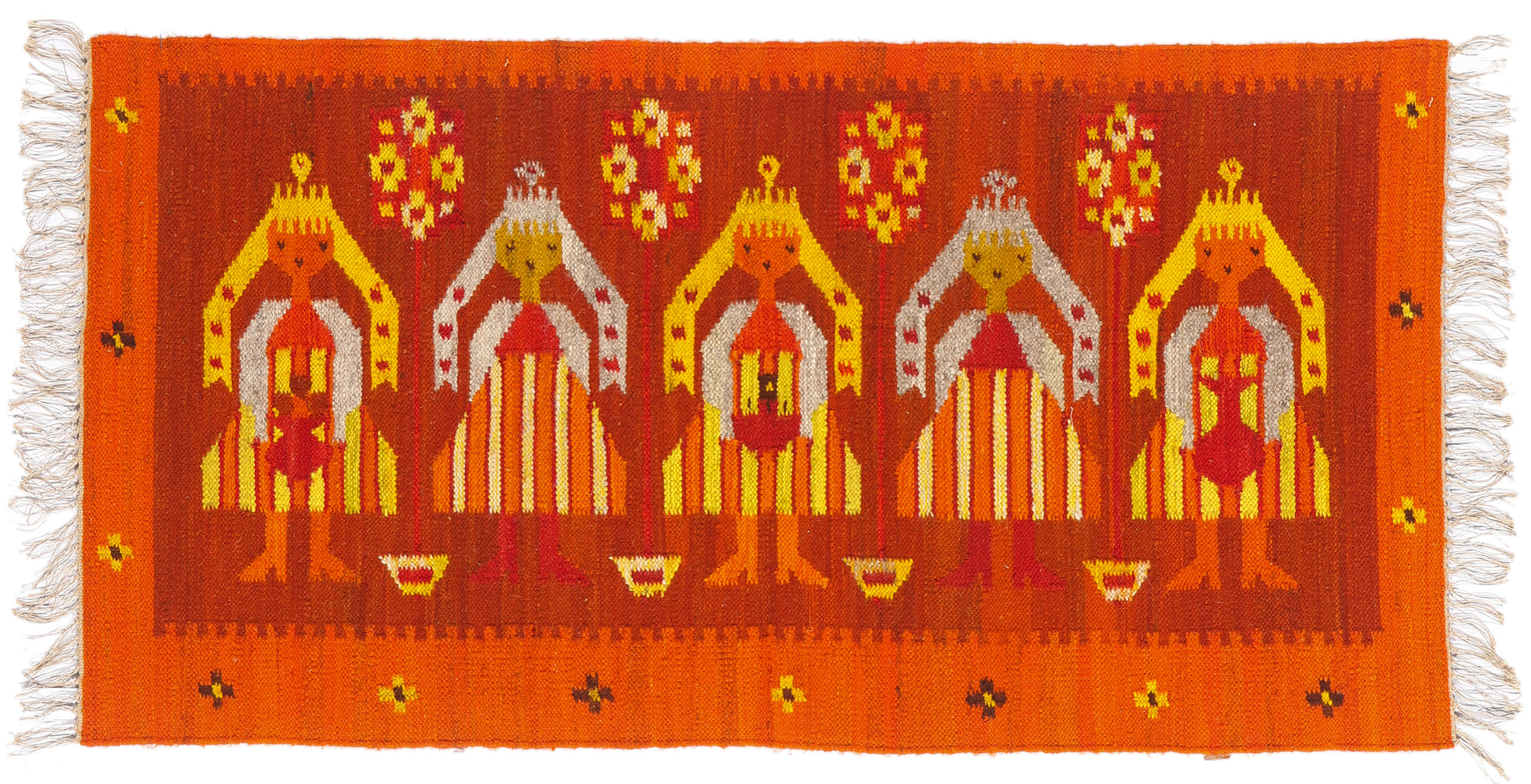 3 x 5 - Red Vintage Yeibichai Navajo Rug - 79379