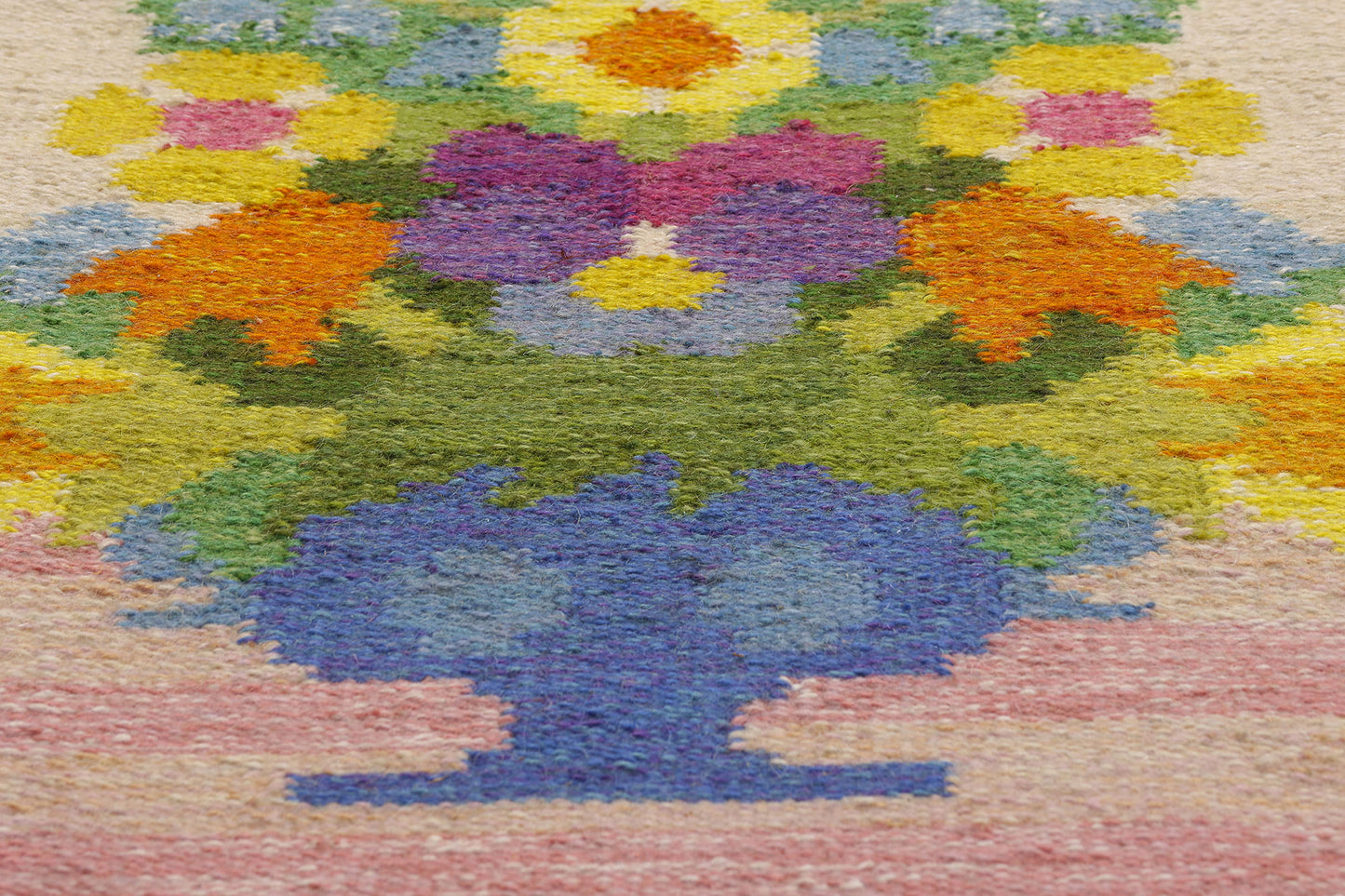 2 x 3 - Green Vintage Kilim Rug - 79380