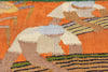 3 x 7 - Orange Vintage Eila Ampula Brazilian Tapestry - 79381