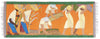 3 x 7 - Orange Vintage Eila Ampula Brazilian Tapestry - 79381