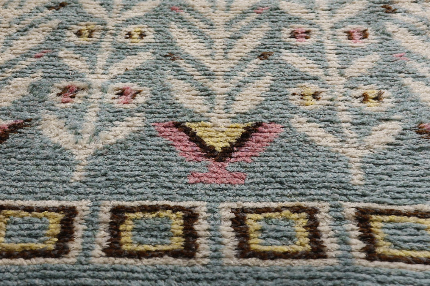 3 x 5 - Gray Vintage Rya Rug - 79382