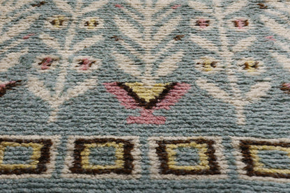 3 x 5 - Gray Vintage Rya Rug - 79382