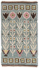 3 x 5 - Gray Vintage Rya Rug - 79382