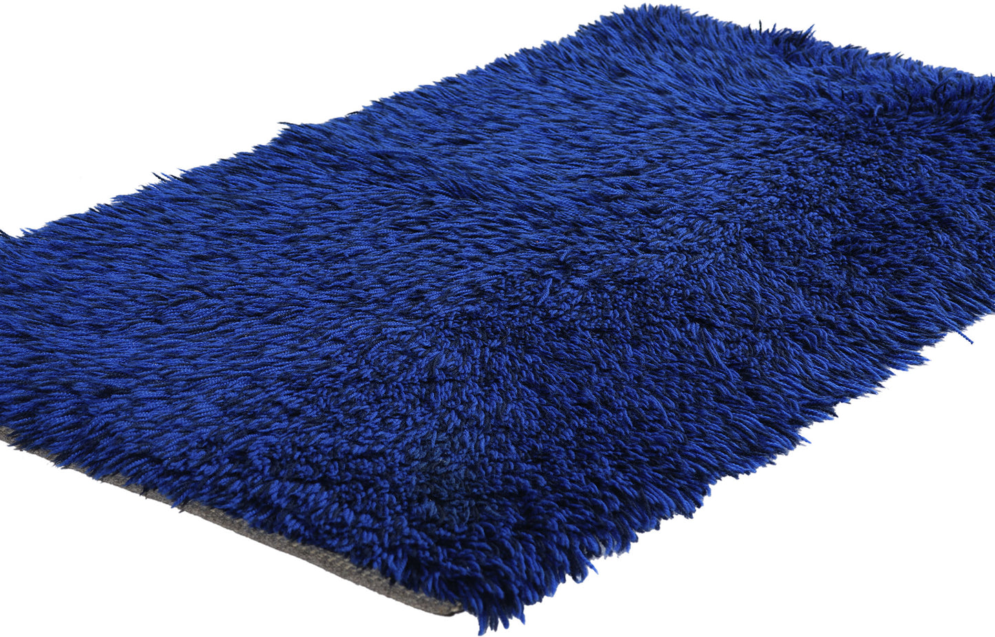 2 x 4 - Blue Vintage Rya Rug - 79383