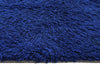 2 x 4 - Blue Vintage Rya Rug - 79383