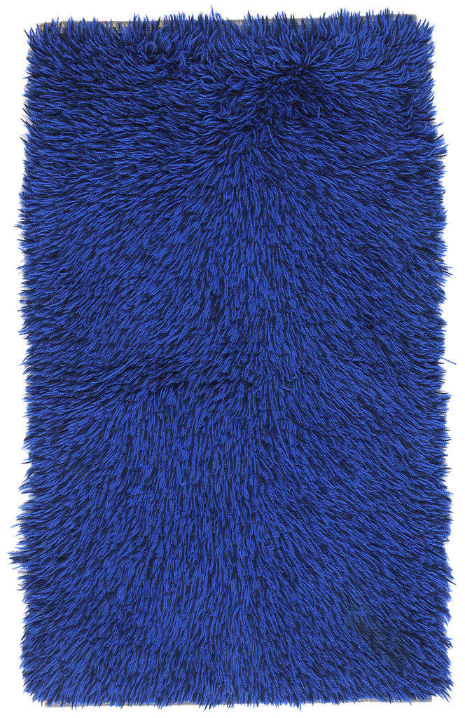 2 x 4 - Blue Vintage Rya Rug - 79383