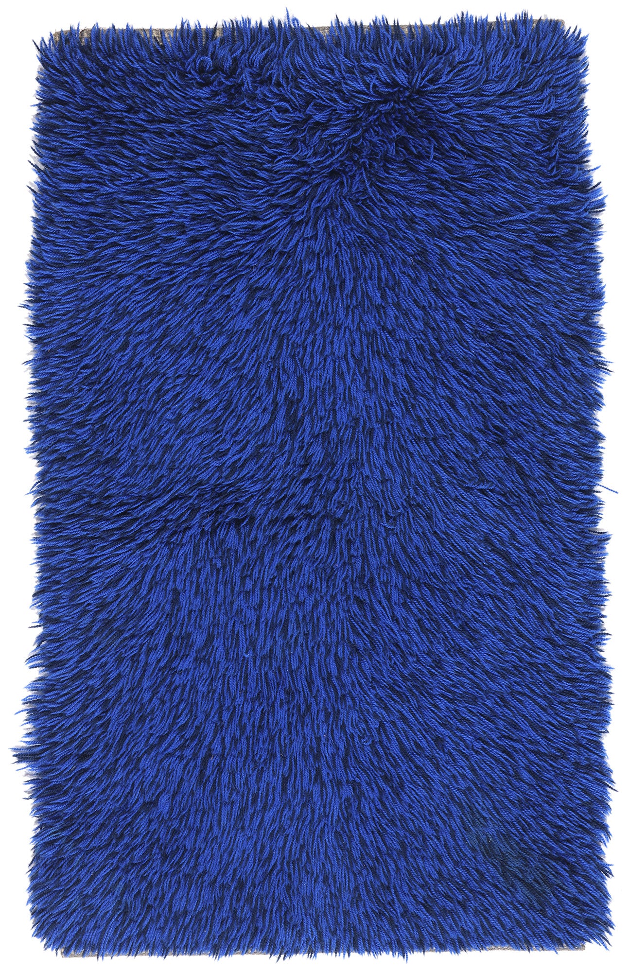 2 x 4 - Blue Vintage Rya Rug - 79383