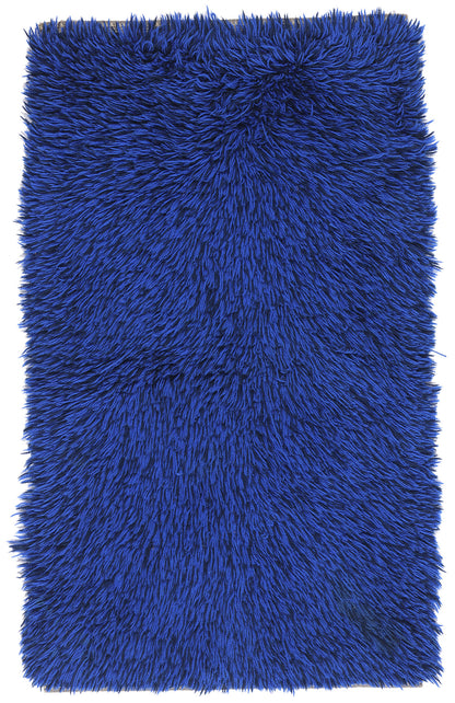 2 x 4 - Blue Vintage Rya Rug - 79383