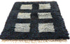 2 x 3 - Black Vintage Rya Rug - 79385