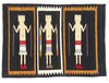 3 x 4 - Black Vintage Yeibichai Navajo Rug - 79387