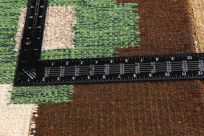 7 x 10 - Brown Vintage Kilim Rug - 79389