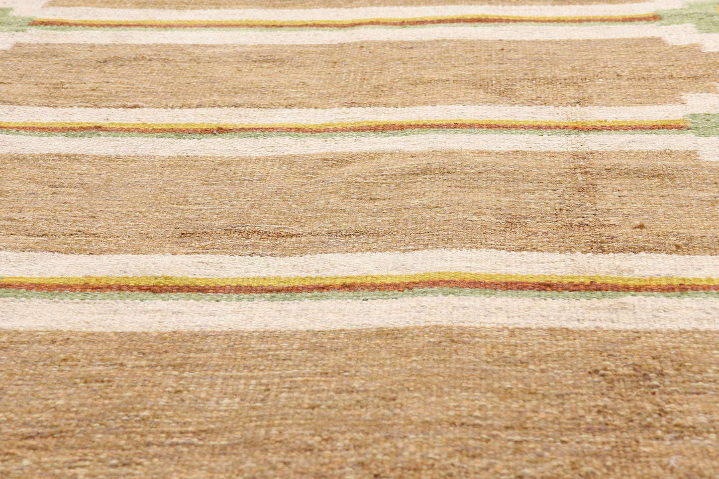 7 x 10 - Brown Vintage Kilim Rug - 79389