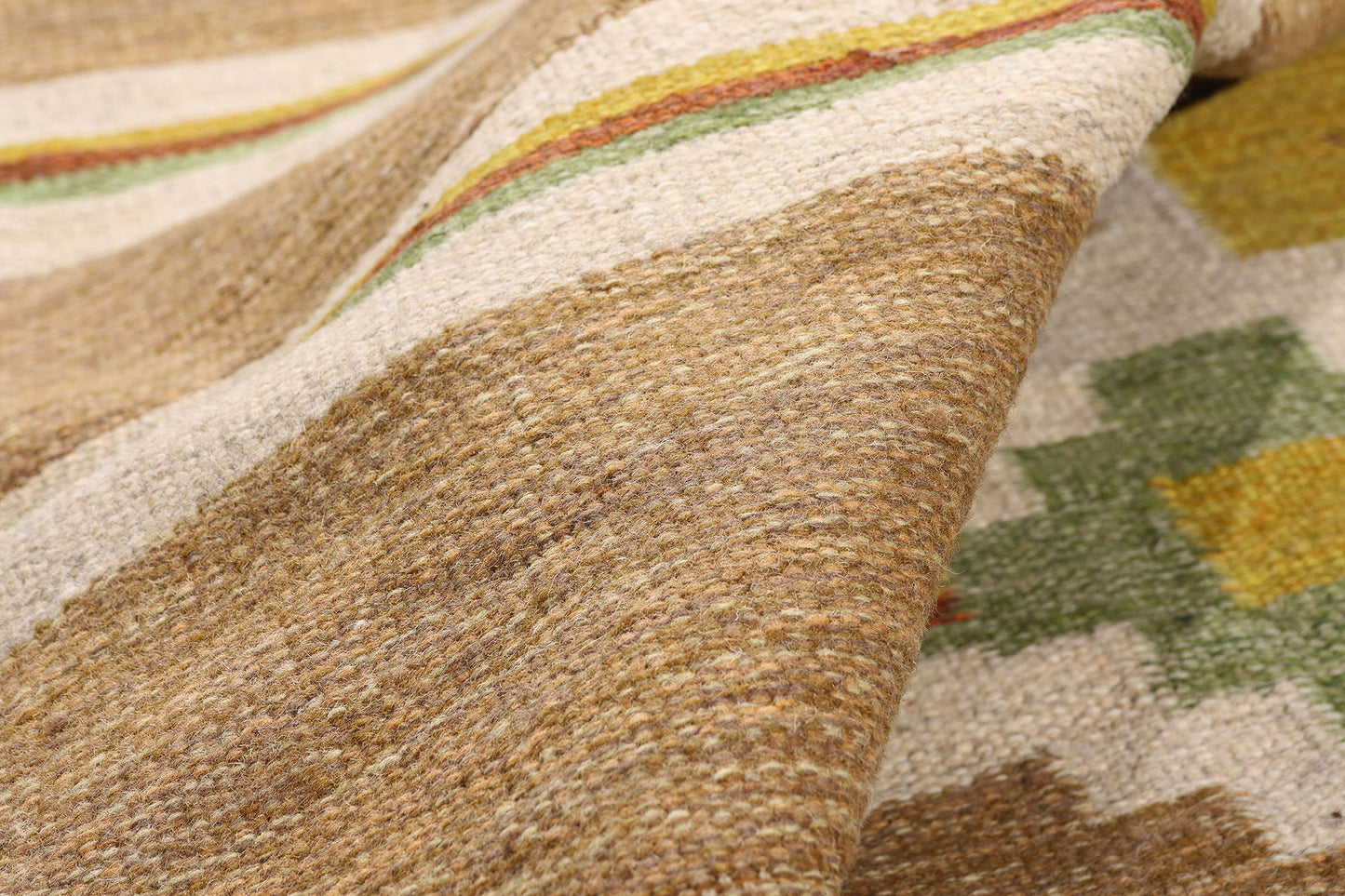 7 x 10 - Brown Vintage Kilim Rug - 79389