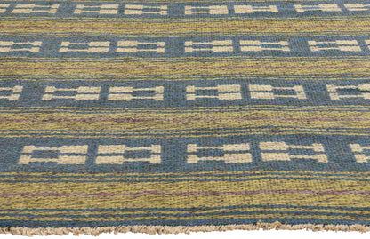 5 x 8 - Blue Vintage Kilim Rug - 79390