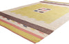 5 x 8 - Yellow Vintage Swedish Rollakan Rug - 79391
