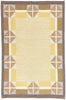 5 x 8 - Yellow Vintage Kilim Rug - 79392