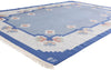 6 x 10 - Blue Vintage Swedish Rollakan Rug - 79393