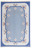 6 x 10 - Blue Vintage Swedish Rollakan Rug - 79393