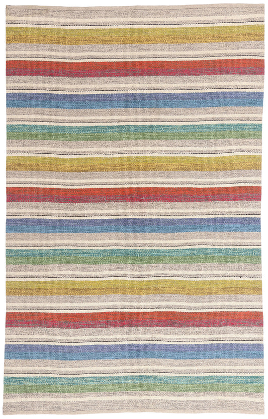 5 x 8 - Multicolor Vintage Kilim Rug - 79395