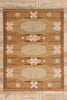 6 x 8 - Brown Vintage Swedish Rollakan Rug - 79396
