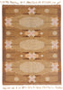 6 x 8 - Brown Vintage Swedish Rollakan Rug - 79396