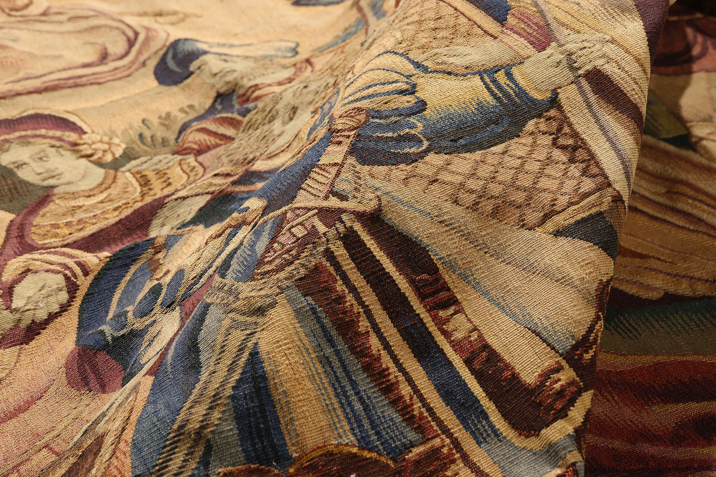 8 x 9 - Beige Antique Tapestry Rug - 79397