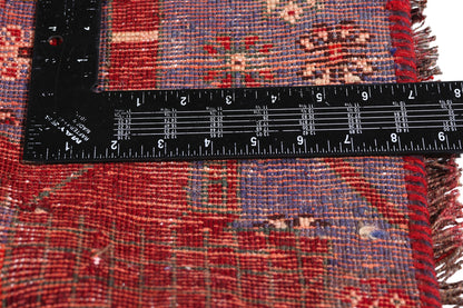 2 x 2 - Blue Antique Persian Pictorial Shiraz Rug - 79399