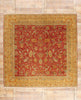 10 x 10 - Red Vintage Tabriz Rug - 79401