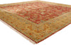 10 x 10 - Red Vintage Tabriz Rug - 79401