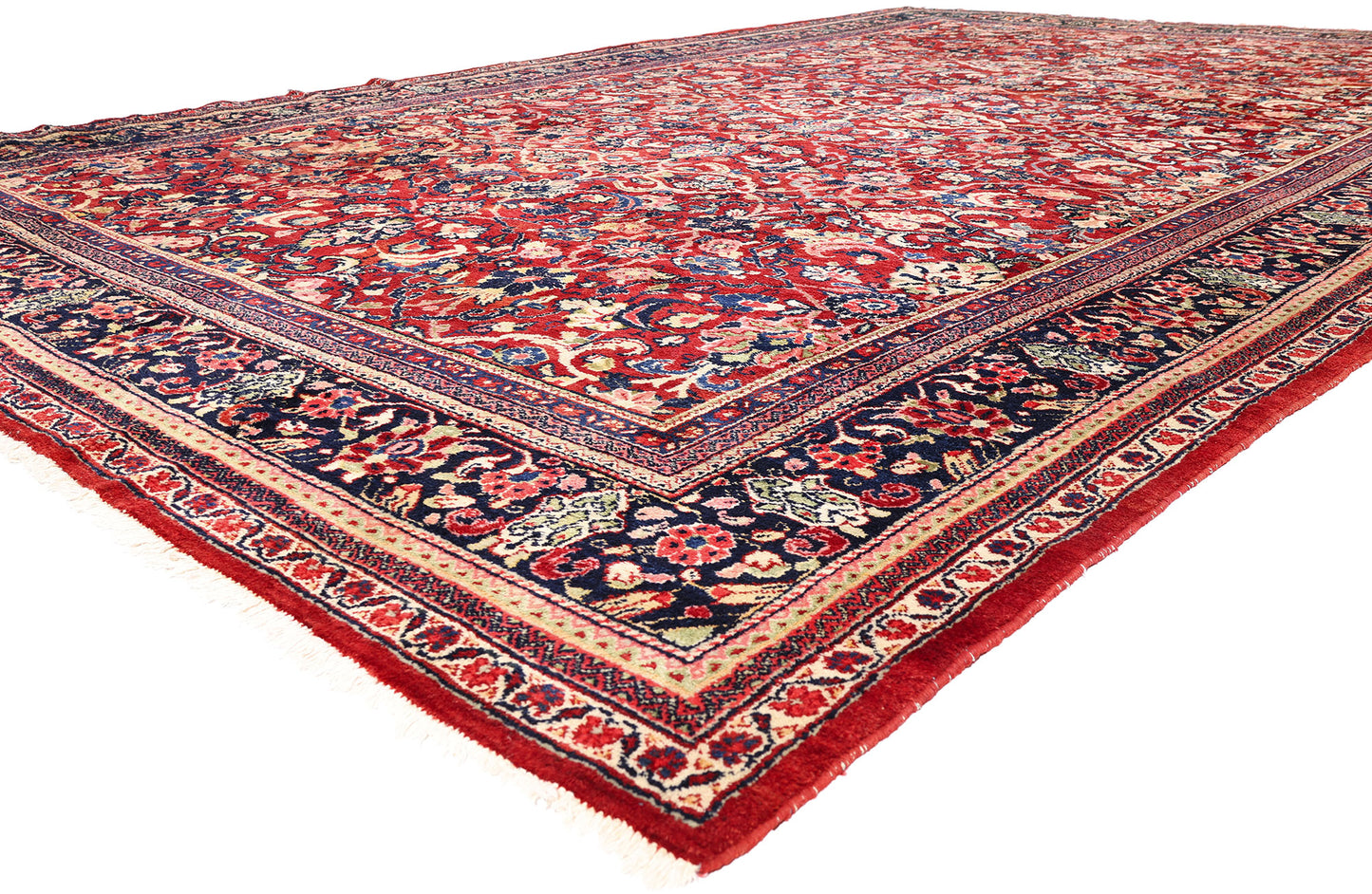 11 x 18 - Red Antique Mahal Rug - 79402
