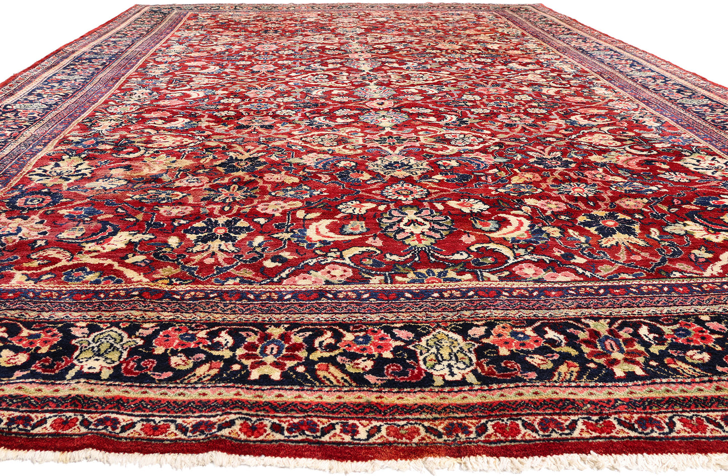 11 x 18 - Red Antique Mahal Rug - 79402
