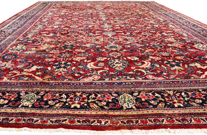 11 x 18 - Red Antique Mahal Rug - 79402