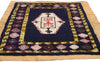 2 x 3 - Navy Blue Antique Hook Rug - 79403