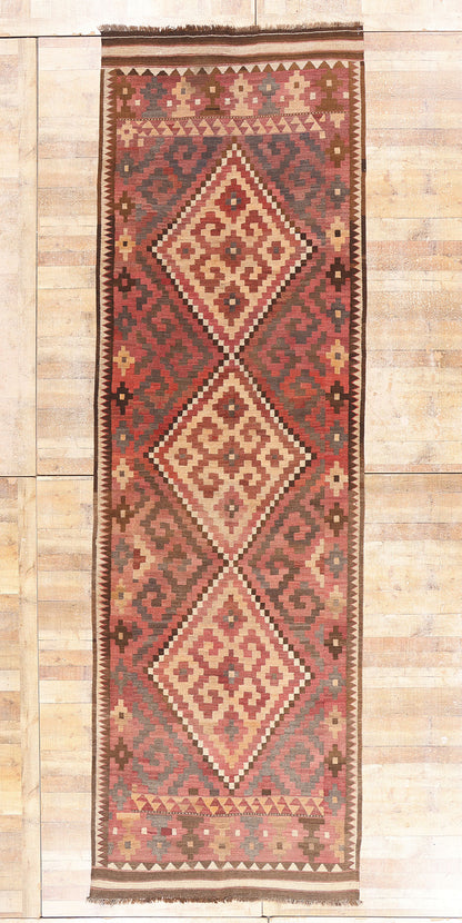 5 x 16 - Red Antique Kilim Rug - 79404