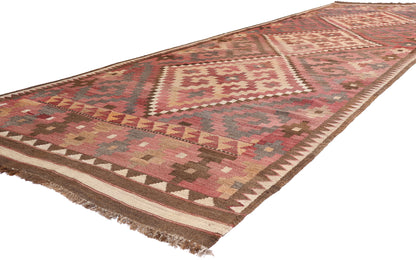 5 x 16 - Red Antique Kilim Rug - 79404