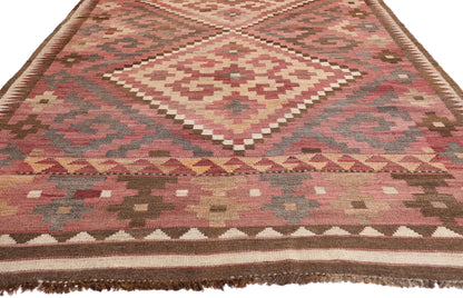 5 x 16 - Red Antique Kilim Rug - 79404