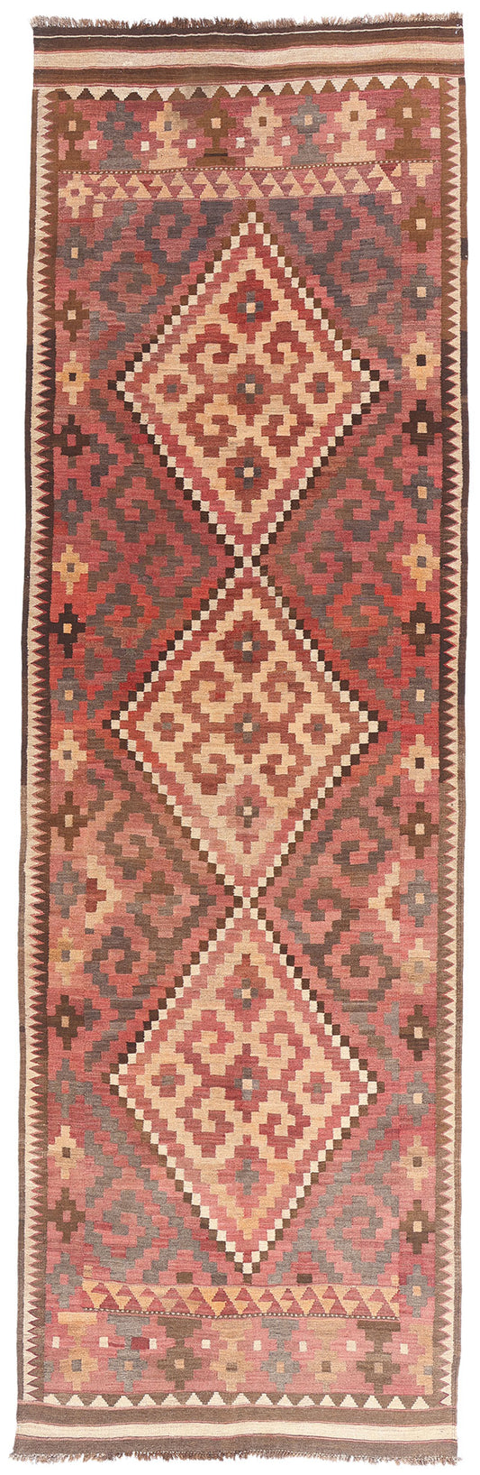 5 x 16 - Red Antique Kilim Rug - 79404