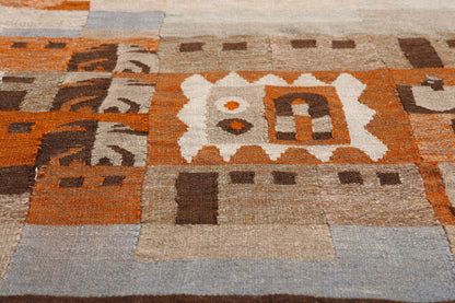 6 x 3 - Multicolor Antique Tapestry Rug - 79405