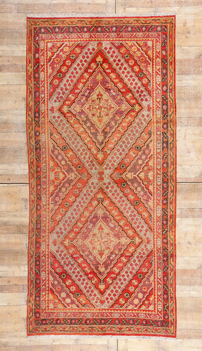 5 x 11 - Multicolor Antique Khotan Rug - 79408