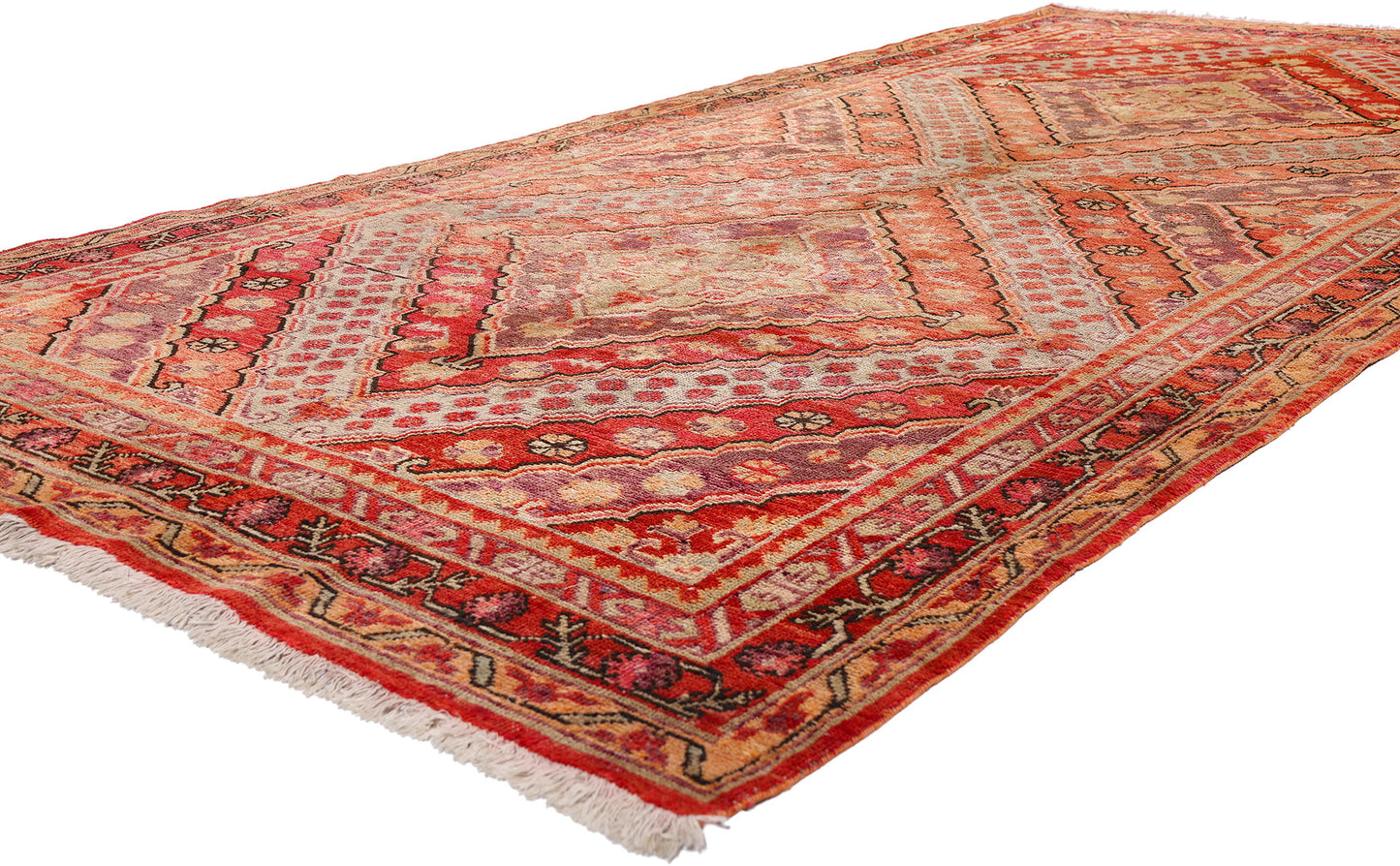5 x 11 - Multicolor Antique Khotan Rug - 79408