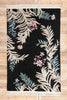 6 x 9 - Black Vintage Chinese Rug - 79409