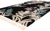 6 x 9 - Black Vintage Chinese Rug - 79409