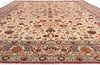 10 x 16 - Ivory Antique Kashan Rug - 79410