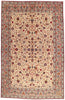 10 x 16 - Ivory Antique Kashan Rug - 79410
